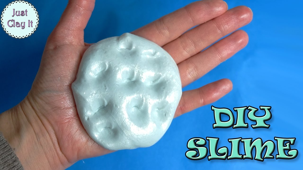 Diy Easy Pearl Glue Slime Glue Slime With 2 Ingredients Only