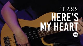 Video thumbnail of "Here's My Heart by Passion | Bass Tutorial | Summit Worship"