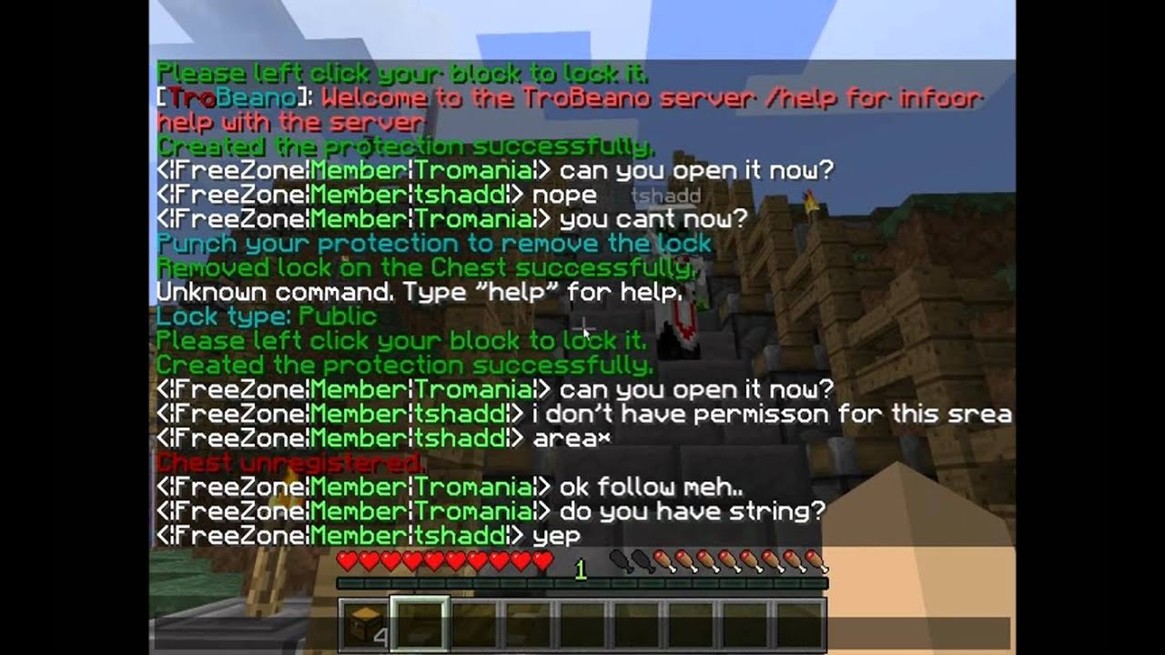 TroBeano Chest Protection plugin with Tromania YouTube