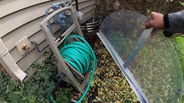 Window Well Replacements  With a Clear Sloped Custom Window Well Cover