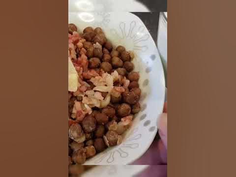 Традиционное латышское блюдо Серый горох со шпеком.Готовим на моём ...