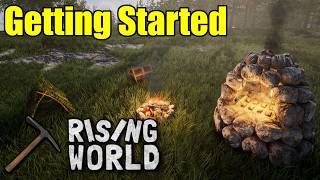 Full How To Go From Nothing To Iron Tools | Rising World Update