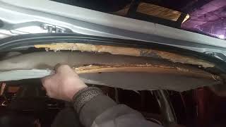 видео: Как снять потолок на Форд Галакси,Шаран,Сеат. картинка: Как снять потолок на Форд Галакси,Шаран,Сеат.