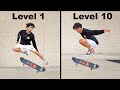 10 Levels of Kickflips: Easy To Impossible
