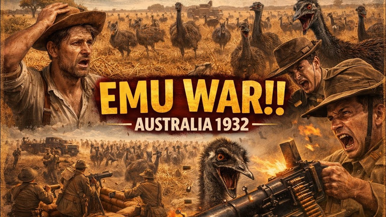 The Great Emu War: The Time Humans Lost to Birds!