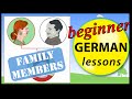 Family members in German | Beginner German Lessons for Children