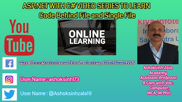 Code Behind file in ASP.NET