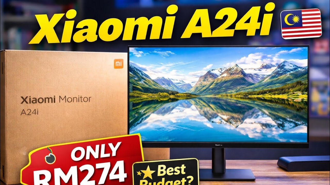 Xiaomi A24i Monitor Review 🇲🇾 | Only RM274?! Best Budget Monitor in Malaysia 2025