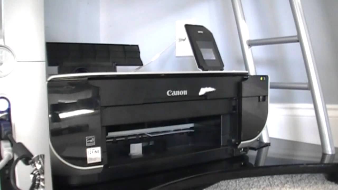 how to scan from a canon mp470 printer to computer