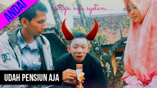 Udah Pensiun Aja (Official Music Video Andai) #Music