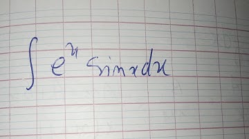 Integral par partie de e et sinx #integral #maths #easymaths 
