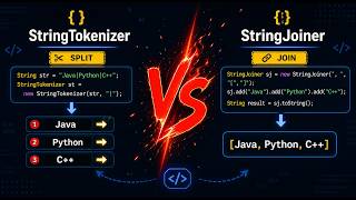 StringTokenizer & StringJoiner in Java ๐ฅ | Full Tutorial with Code