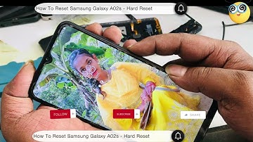SAMSUNG GALAXY A02 HARD RESET  SAMSUNG A02 SM A022F FACTORY RESETPINPATTERN UNLOCK WITHOUT PC New