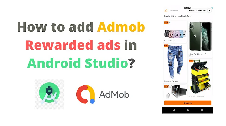 Rewarded Ads AdMob  | Implement Admob Rewarded Ad in Android App | Android Studio | Admob