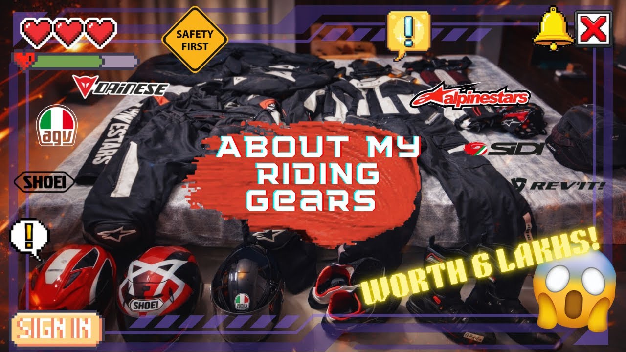 PART-2🔥ABOUT BY ⛑️ ,RIDING SHOES👟 AND OTHER GAGETS📸🏍️WORTH 6 LAKHS🤯SAFETY 🫡📈#motovlog #bikelife 