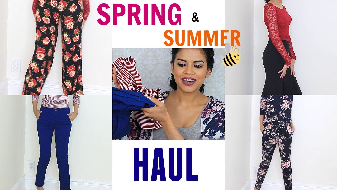 TRY ON HAUL SPRING & SUMMER Fashion YouTube