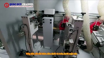 Máy dán cạnh tự động - Máy dán cạnh thẳng nghiêng - COMBINE  12 | Máy Gỗ Quốc Duy Channel