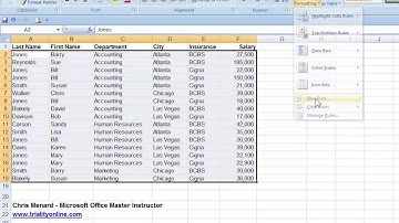 Conditional Formatting in Excel to highlight entire row above the average, and every other row