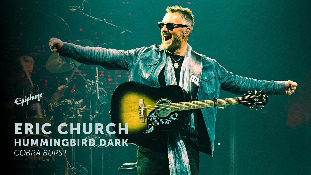 Introducing the Epiphone Eric Church Hummingbird Dark