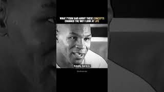 Mike Tyson About The MOST IMPORTANT Concepts of Life