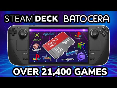 Most Amazing Steam Deck Batocera Image Ever Made