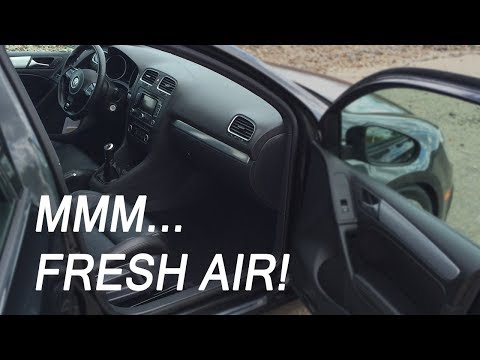 How to Replace the Cabin Pollen Filter on a MK6 VW Golf R, GTI