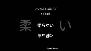 [韓国語]ハングル検定3級レベル(43)