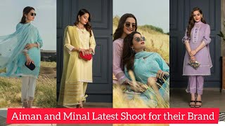 Winter dresses by A&M Closet| Aiman and Minal Looks Gorgeous in Latest shoot||A to Zee|| screenshot 5