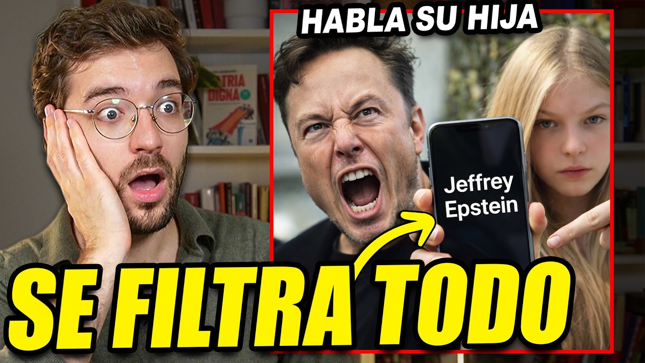 LA HIJA DE ELON MUSK EXPLOTA CONTRA SU PADRE Y CONFIRMA LO DE EPSTEIN.