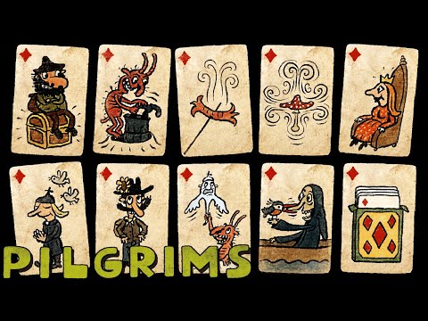 Видео: Пилигримы Все 45 Достижений Полное Прохождение Игры Паломники - Pilgrims - all 45 cards (Без Ком.))