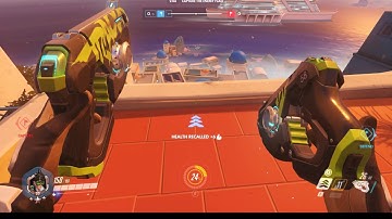 Overwatch CTF: Raptor goes 8 and 2 with Tracer w/ the help of his team