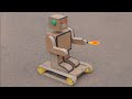 how make remote controlled  robot for science project experiment