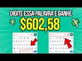 DIGITE ESSA PALAVRA NO GOOGLE E GANHE $602,58 em apenas 10 segundos/Como ganhar dinheiro na internet