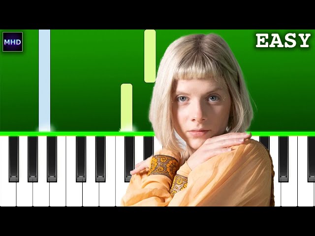 AURORA - The Conflict Of The Mind - Piano Tutorial EASY class=