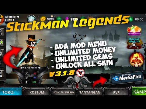 #1 Download Stickman Legends Mod Apk | Unlimited Coin & Gems Unlock All Skin Mới Nhất