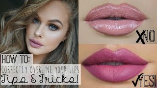 How To: Overline your lips Tips & Tricks!