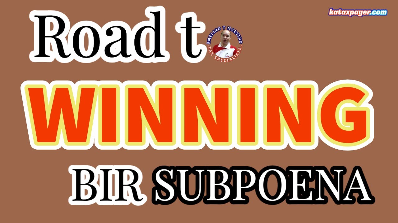 ⁣70 Subpoena served to 1 taxpayer in a day all branches different documents 2021 Best Practice