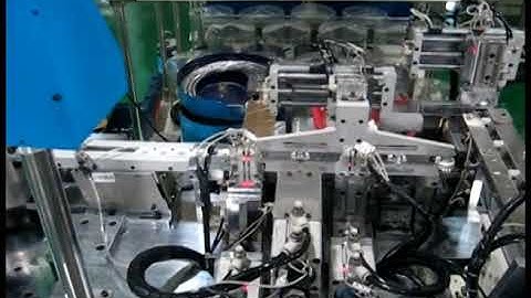 Automatic winding and soldering machine line