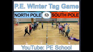 P.E. Winter Holiday Game: "North Pole vs. South Pole" screenshot 1