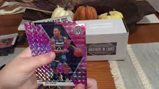 Brothers In Cards September 2020 Gold Basketball Pack Plus Program Box Mosaic Optic Contenders Hoops