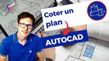 Coter un plan de coffrage sur AutoCAD, GstarCAD ou autres logiciels DAO