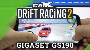 CarX Drift Racing 2 gameplay on GIGASET GS190 - Performance Checkup & Game Settings