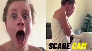 SCARE CAM COMPILATION #32 JULY 2021 | Try Not To Laugh @justa.regret