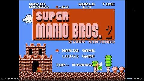 Super Mario All Stars NES - Super Mario: The Lost Levels Ending Theme