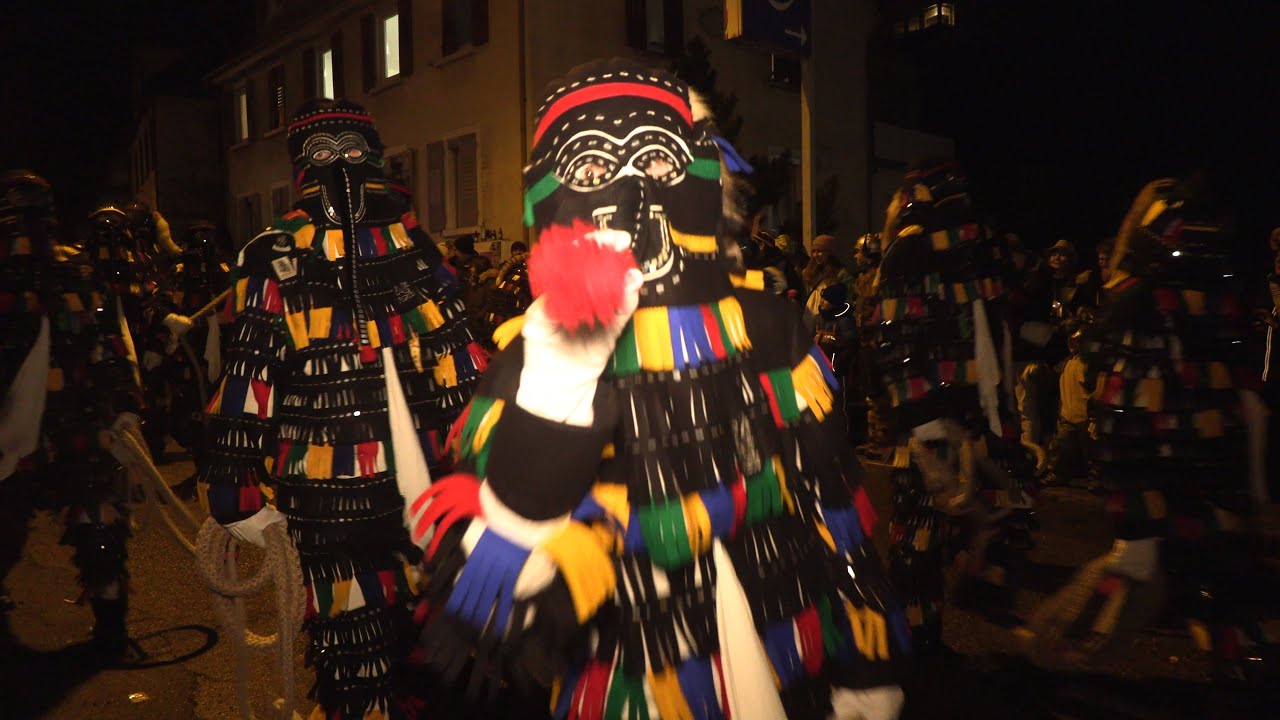Fasnet, Nachtumzug in Oberndorf Teil2, Viererbund