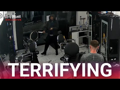 Chilling Video Shows UK Train Stabber Suspect Enter Barber Shop With Knife A Day Before Mass Attack Chilling Video Shows UK Train Stabber Suspect Enter Barber Shop With Knife A Day Before Mass Attack