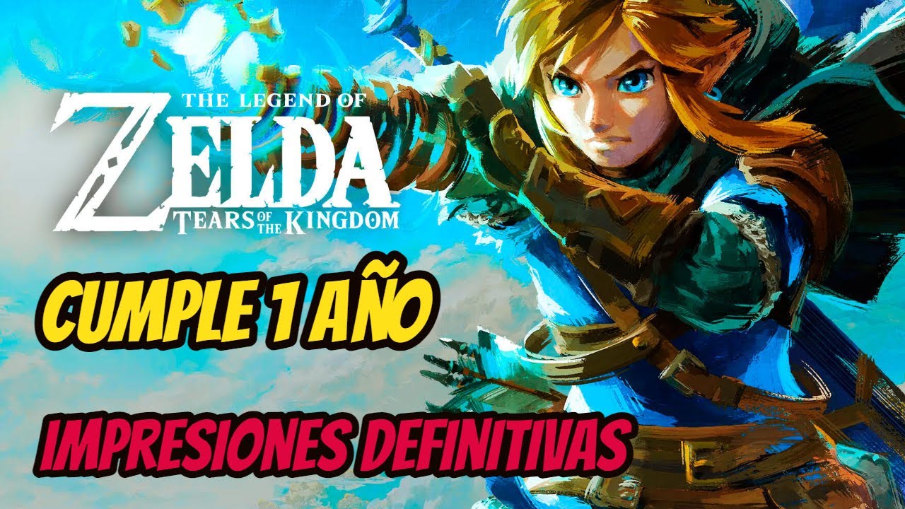 Zelda Tears of the Kingdom Cumple 1 Año - Impresiones Definitivas - YouTube