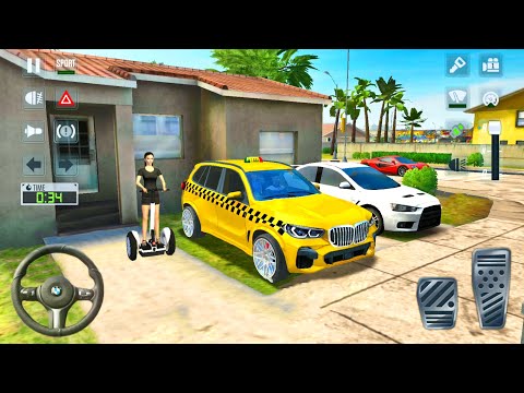 BMW 2020 Taxi Car - City Taxi Driver Simulator #9 - Android Gameplay