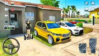 BMW 2020 Taxi Car - City Taxi Driver Simulator #9 - Android Gameplay screenshot 5