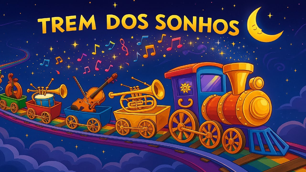 TREM DOS SONHOS - TIC TIC -MUSICA INFANTIL PARA DORMIR